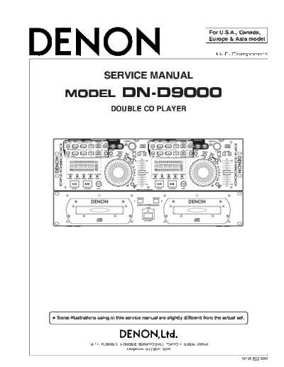 DENON DND9000 SM  DENON CD DN-D9000 DND9000_SM.pdf