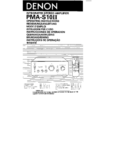 DENON PMA-S10II IM En  DENON Audio PMA-S10-2 PMA-S10II_IM_En.pdf