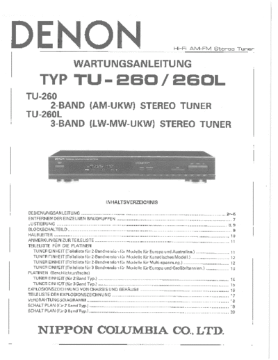 DENON hfe   tu-260 260l service de  DENON Audio TU-260 hfe_denon_tu-260_260l_service_de.pdf