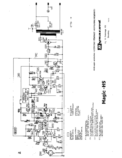 DYNACORD Magic-HS (10-04-1972)  DYNACORD Audio Magic HS Magic-HS (10-04-1972).pdf