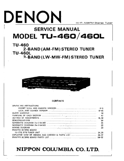 DENON hfe   tu-460 460l service  DENON Audio TU-460 + TU-660 hfe_denon_tu-460_460l_service.pdf