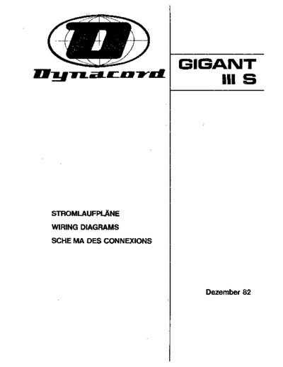 DYNACORD Gigant III S  DYNACORD Audio Gigant 3 S Gigant III S.pdf