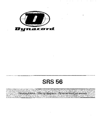 DYNACORD SRS 56  DYNACORD Audio SRS 56 SRS 56.pdf