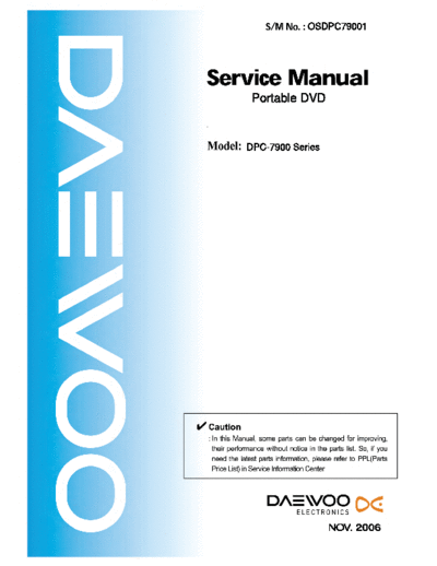 Daewoo Daewoo+DPC-7900+DVD+Portatil  Daewoo Audio DPC-7900 Daewoo+DPC-7900+DVD+Portatil.pdf
