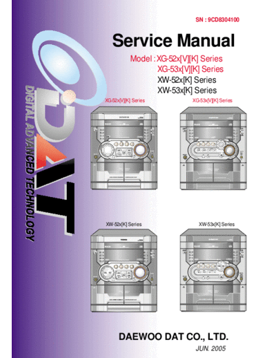 Daewoo hfe daewoo xg-52xv xw-53x service en  Daewoo Audio XG-522V hfe_daewoo_xg-52xv_xw-53x_service_en.pdf