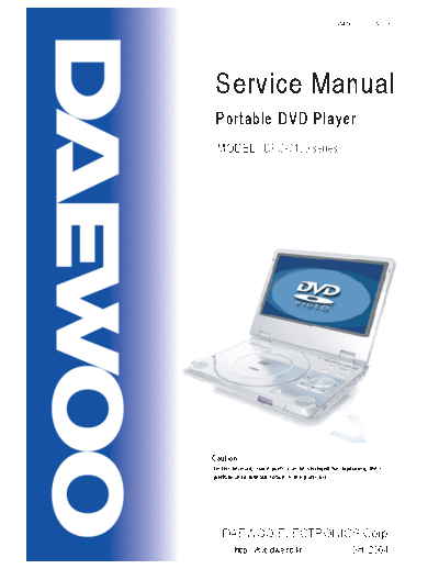 Daewoo dpc-7100 esm  ve 1.0  382  Daewoo DVD DPC-7100 dpc-7100_esm__ve_1.0__382.pdf