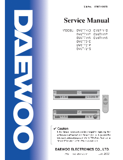 Daewoo dv6t711d  series gb-2 esm 209  Daewoo DVD DV6T711D dv6t711d__series_gb-2_esm_209.pdf