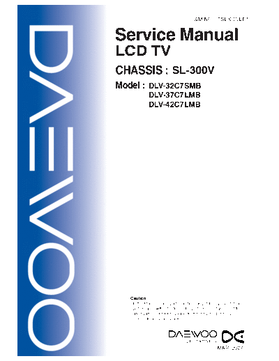 Daewoo DLX-37-42C7  Daewoo LCD DLX-37-42C7 DLX-37-42C7.pdf