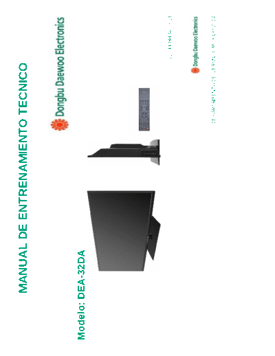 Daewoo daewoo dea-32da led tv technical manual  Daewoo LED DEA-32DA daewoo_dea-32da_led_tv_technical_manual.pdf