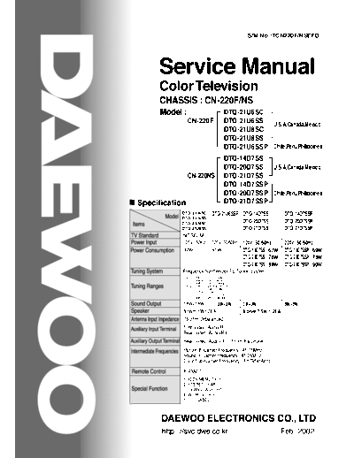 Daewoo DAEWOO+DTQ21U8SC SB+Chassis+CN-220F-NS  Daewoo TV CN-220FNS chassis DAEWOO+DTQ21U8SC_SB+Chassis+CN-220F-NS.pdf