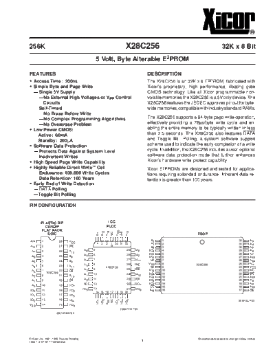 Fluke X28C256  Fluke 5700a pdf X28C256.pdf