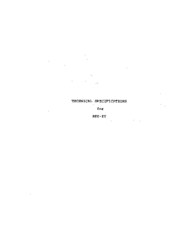 HP RTE-IV techSpec Jan78  HP 21xx rteIV RTE-IV_techSpec_Jan78.pdf
