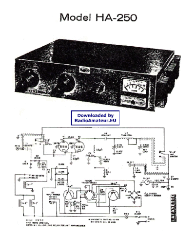Lafayette lafayette ha-250  Lafayette Audio HA-250 lafayette_ha-250.pdf