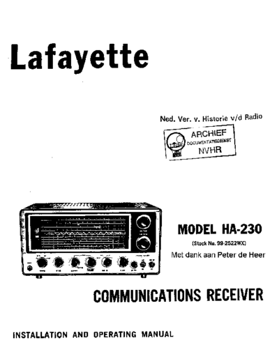 Lafayette Lafayette HA230  Lafayette Audio HA230 Lafayette_HA230.pdf