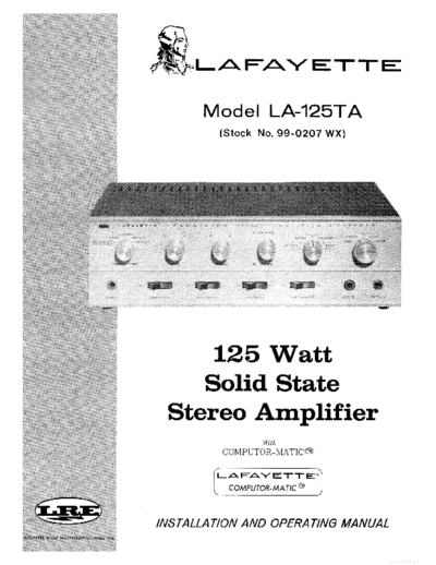 Lafayette hfe   la-125ta en  Lafayette Audio LA-125TA hfe_lafayette_la-125ta_en.pdf