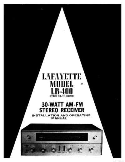 Lafayette hfe   lr-400 en  Lafayette Audio LR-400 hfe_lafayette_lr-400_en.pdf