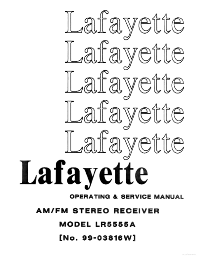 Lafayette hfe lafayette lr-5555a op service en  Lafayette Audio LR-5555 hfe_lafayette_lr-5555a_op_service_en.pdf