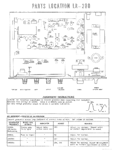 Lafayette hfe lafayette lr-200 schematic  Lafayette Audio LR-200 hfe_lafayette_lr-200_schematic.pdf