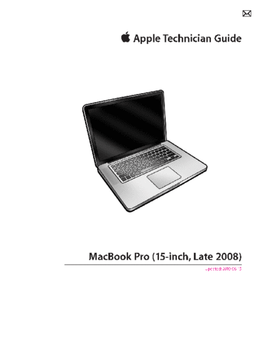 apple mb15 late08  apple MacBook Pro MacBook Pro (15-inch Late 2008) mb15_late08.pdf
