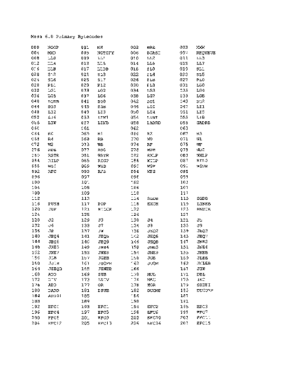 xerox Mesa 6.0 Bytecodes  xerox mesa 6.0 Mesa_6.0_Bytecodes.pdf