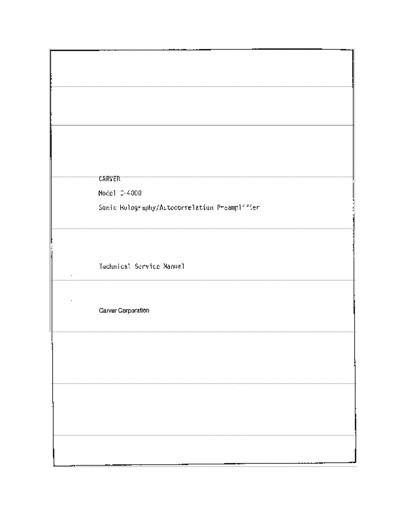 CARVER hfe carver c-4000 service  . Rare and Ancient Equipment CARVER C-4000 hfe_carver_c-4000_service.pdf