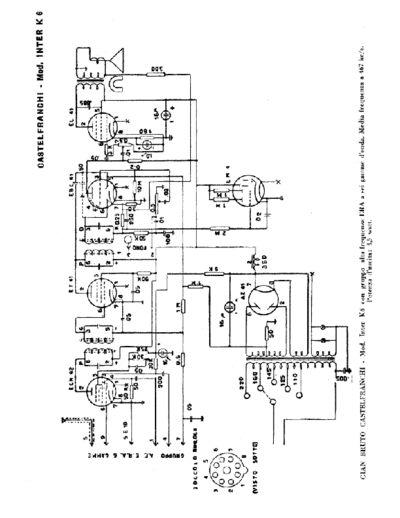 CASTELFRANCHI Castelfranchi Inter K6  . Rare and Ancient Equipment CASTELFRANCHI Inter K6 Castelfranchi Inter K6.pdf