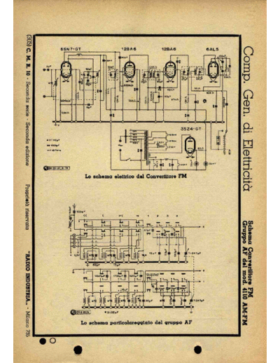 CGE CGE 4110 AM-FM-2 converter  . Rare and Ancient Equipment CGE Audio CGE 4110 AM-FM-2_converter.pdf