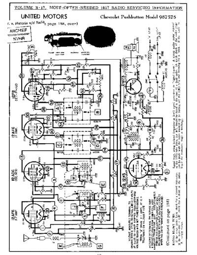 CHEVROLET 987575  . Rare and Ancient Equipment CHEVROLET 987575 Chevrolet_987575.pdf