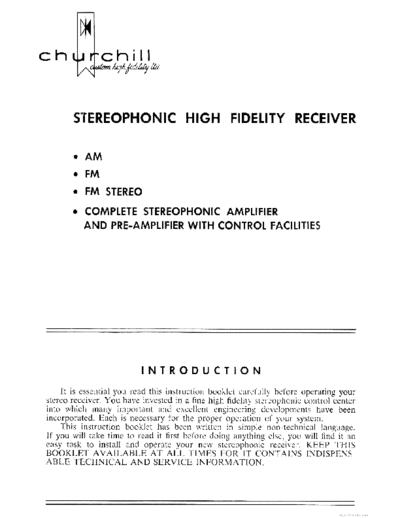 CHURCHILL hfe   sr-1000 en low res  . Rare and Ancient Equipment CHURCHILL SR-1000 hfe_churchill_sr-1000_en_low_res.pdf