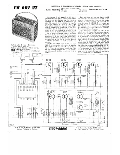 CIBOT RADIO 607vt  . Rare and Ancient Equipment CIBOT RADIO CR 607 VT 607vt.pdf