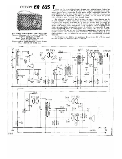 CIBOT RADIO cr 625t  . Rare and Ancient Equipment CIBOT RADIO CR 625 T cr 625t.pdf