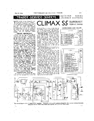 CLIMAX Climax S5  . Rare and Ancient Equipment CLIMAX S5 Climax_S5.pdf