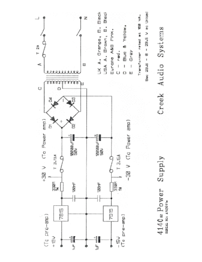 CREEK hfe creek 4140 s2 pre section schematic  . Rare and Ancient Equipment CREEK 4140 hfe_creek_4140_s2_pre_section_schematic.pdf