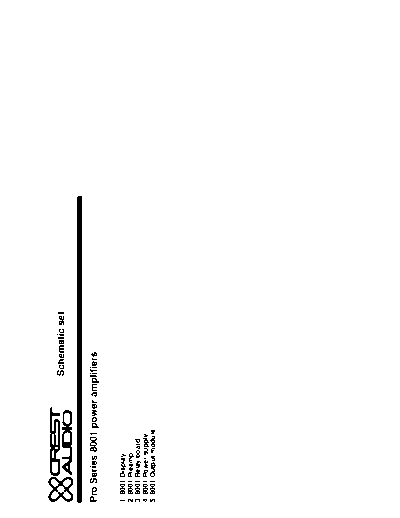 CREST hfe   audio 8001 schematics  . Rare and Ancient Equipment CREST 8001 hfe_crest_audio_8001_schematics.pdf