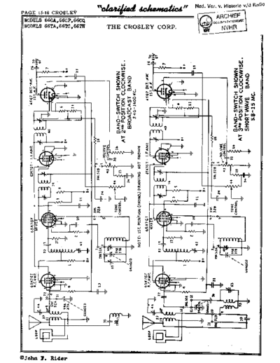 CROSLEY 66TA  . Rare and Ancient Equipment CROSLEY 66TA Crosley_66TA.pdf
