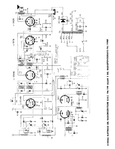 GBC GBC FM-199 Allan Radiofonografo FM-199RF  . Rare and Ancient Equipment GBC Audio GBC FM-199 Allan Radiofonografo FM-199RF.pdf