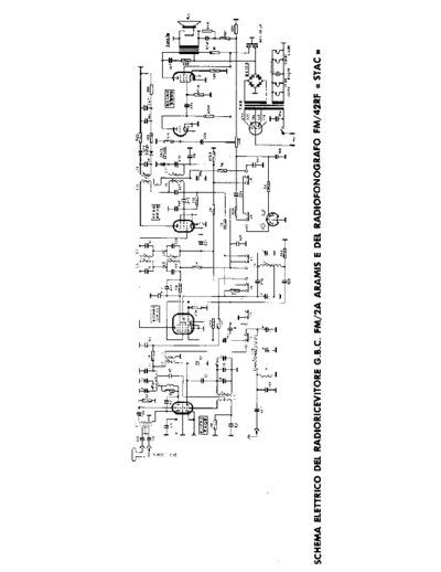 GBC FM-2A Aramis FM-42RF Stac Radiofonografo  . Rare and Ancient Equipment GBC Audio GBC FM-2A Aramis FM-42RF Stac Radiofonografo.pdf