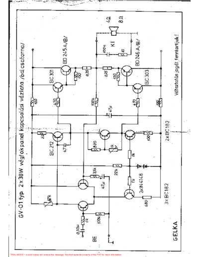 GELKA gelka gv-01 sch  . Rare and Ancient Equipment GELKA GV-01 gelka_gv-01_sch.pdf