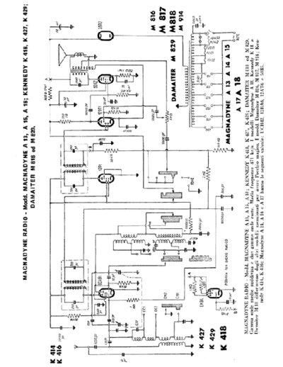 DAMAITER Damaiter - M816 - M817 - M818 - M914  . Rare and Ancient Equipment DAMAITER Audio Damaiter - M816 - M817 - M818 - M914.pdf