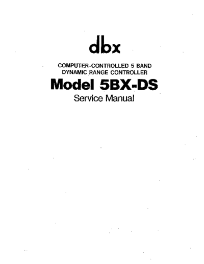 DBX hfe dbx 5bx-ds service en  . Rare and Ancient Equipment DBX 5BX hfe_dbx_5bx-ds_service_en.pdf