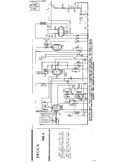 DECCA (GB) Decca ML4  . Rare and Ancient Equipment DECCA (GB) ML4 Decca_ML4.pdf