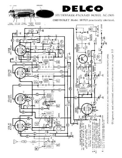 DELCO 987727  . Rare and Ancient Equipment DELCO Car Audio 987727.pdf