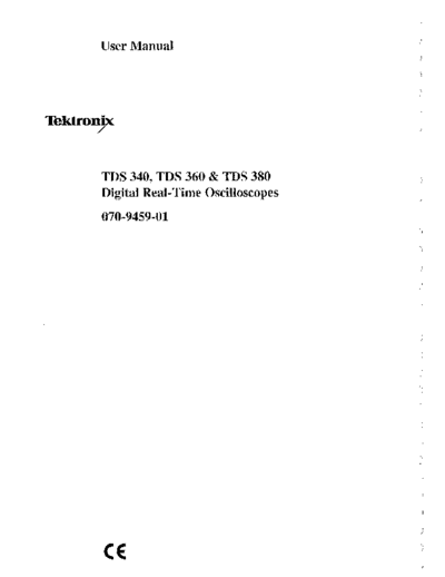 Tektronix TEK TDS 340 252C 360 252C 380 User  Tektronix TEK TDS 340_252C 360_252C 380 User.pdf