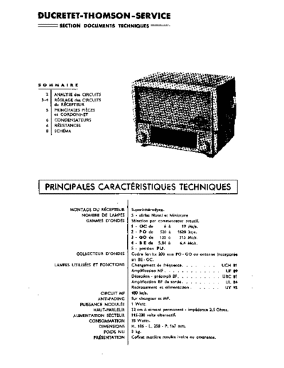 DUCRETET THOMSON l 923  . Rare and Ancient Equipment DUCRETET THOMSON L923 l 923.pdf