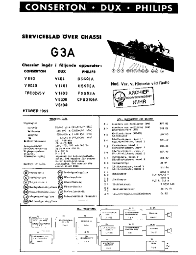 DUX (PHILIPS) Philips B5S91A  . Rare and Ancient Equipment DUX (PHILIPS) V404 Philips_B5S91A.pdf
