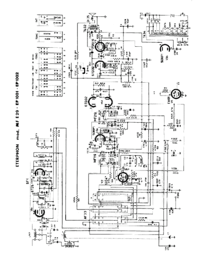 ETERPHON MF E29 - EP1001 - EP1002  . Rare and Ancient Equipment ETERPHON Audio Eterphon MF E29 - EP1001 - EP1002.pdf