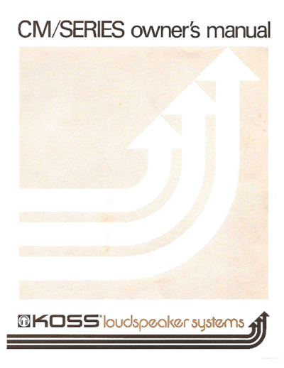 KOSS hfe   cm-1010 1020 1030 en  . Rare and Ancient Equipment KOSS CM-1030 hfe_koss_cm-1010_1020_1030_en.pdf