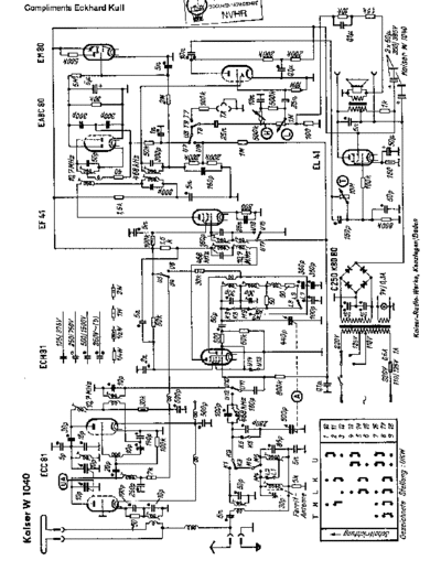 KAISER Kaiser W1040  . Rare and Ancient Equipment KAISER W1040 Kaiser_W1040.pdf