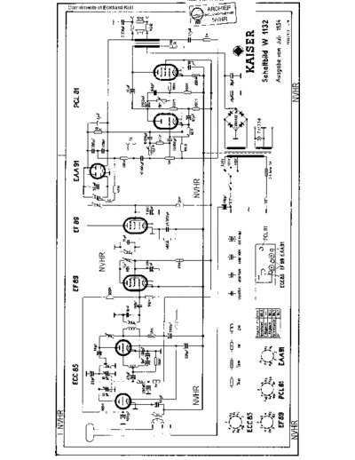 KAISER Kaiser W1132  . Rare and Ancient Equipment KAISER W1132 Kaiser_W1132.pdf