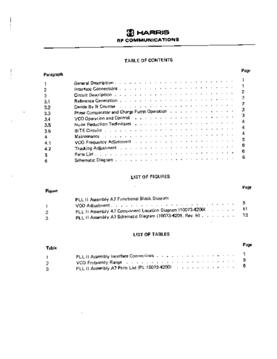 Harris moda7  . Rare and Ancient Equipment Harris RF950 moda7.pdf